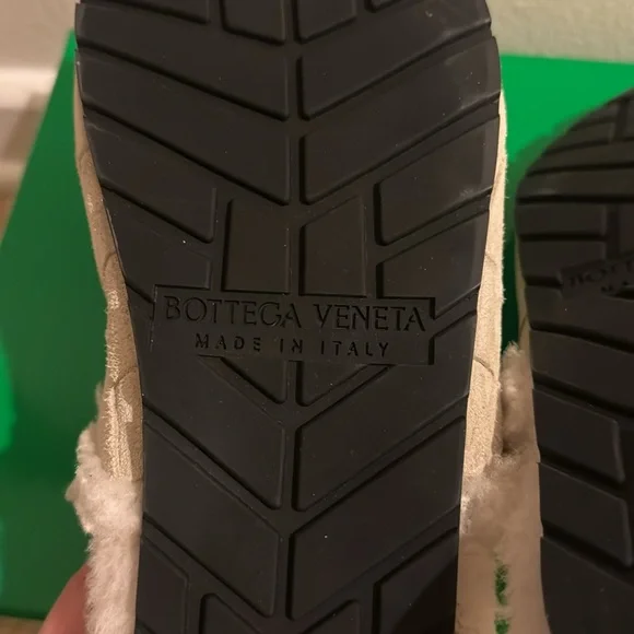 NWT Bottega Reggie Flat in  coco cachemire - Picture 8 of 10